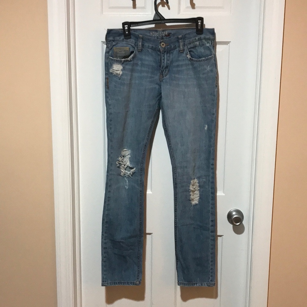 Hollister stone wash denim jeans